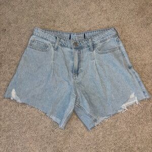 hollister jean shorts